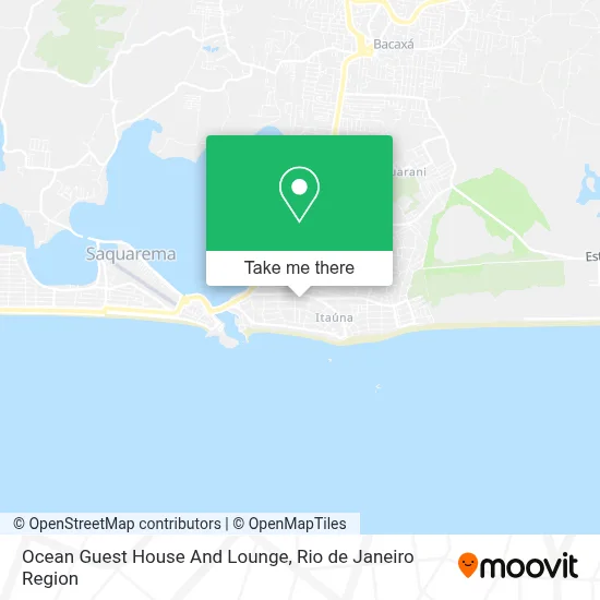 Ocean Guest House And Lounge map