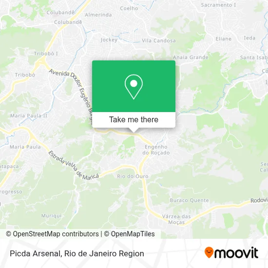 Picda Arsenal map