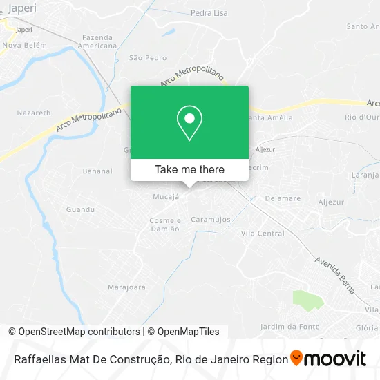 Raffaellas Mat De Construção map