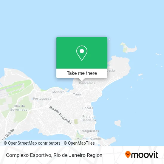 Complexo Esportivo map