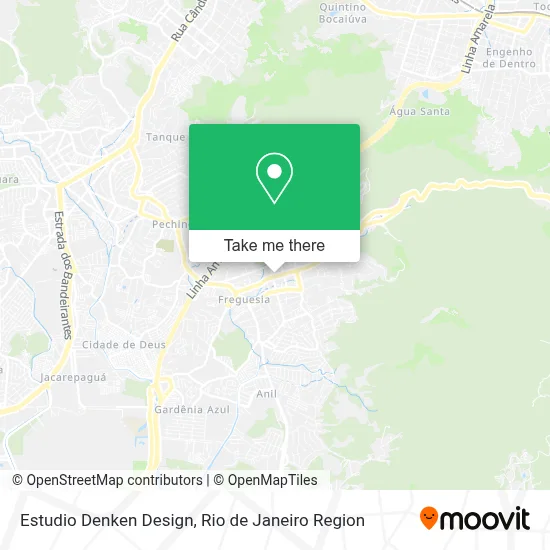Estudio Denken Design map