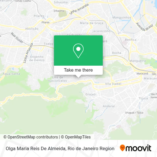 Olga Maria Reis De Almeida map