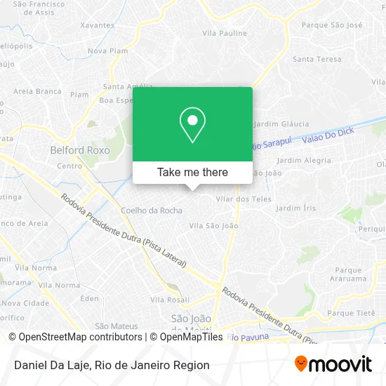 Daniel Da Laje map