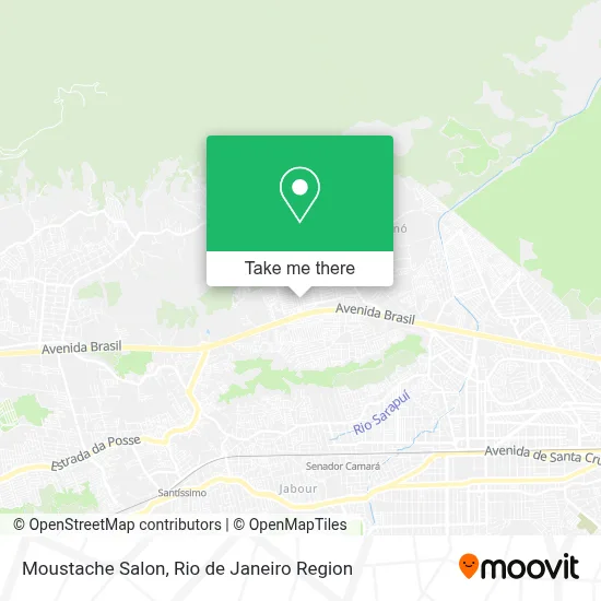 Moustache Salon map