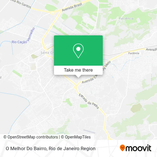 O Melhor Do Bairro map