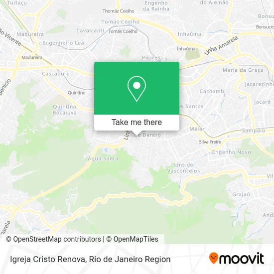Igreja Cristo Renova map