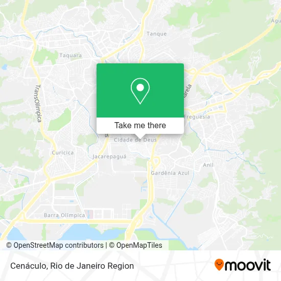 Cenáculo map