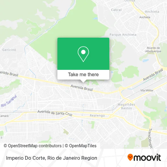 Imperio Do Corte map
