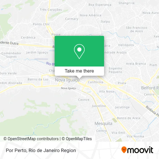 Por Perto map