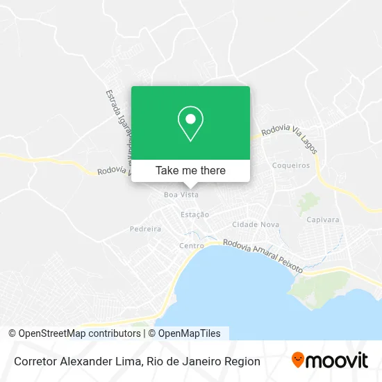 Corretor Alexander Lima map