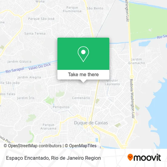 Espaço Encantado map