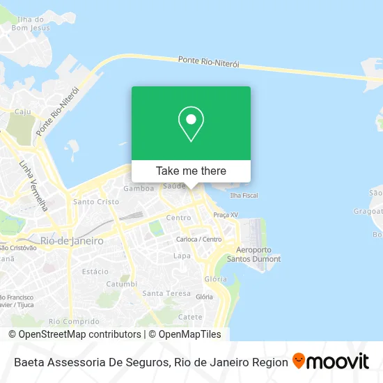 Baeta Assessoria De Seguros map