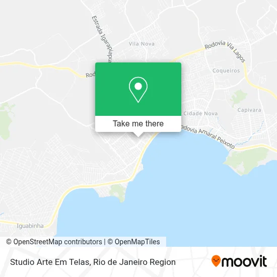 Studio Arte Em Telas map