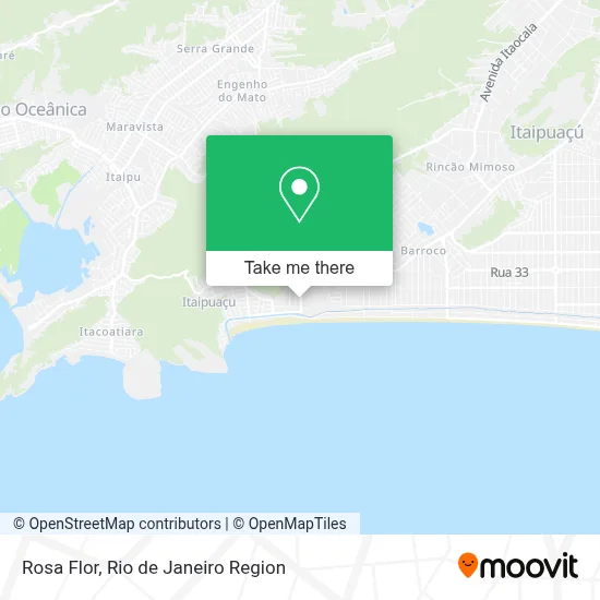 Rosa Flor map