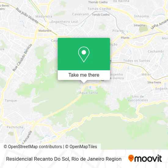 Residencial Recanto Do Sol map