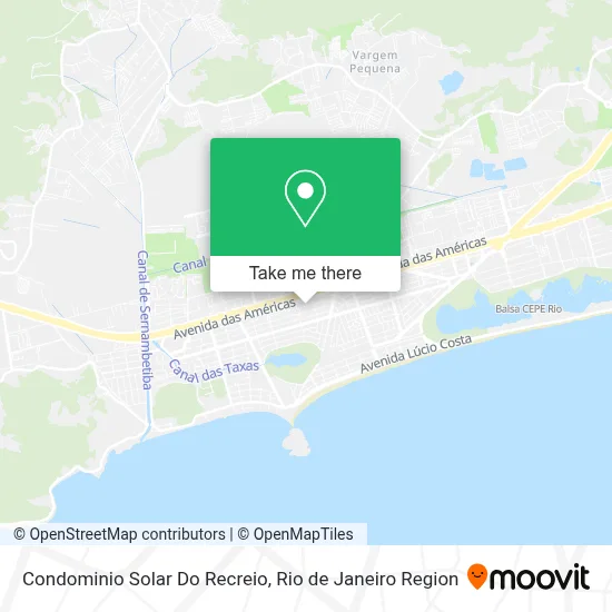 Condominio Solar Do Recreio map