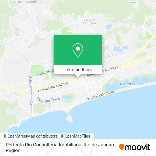 Perfecta Rio Consultoria Imobiliaria map