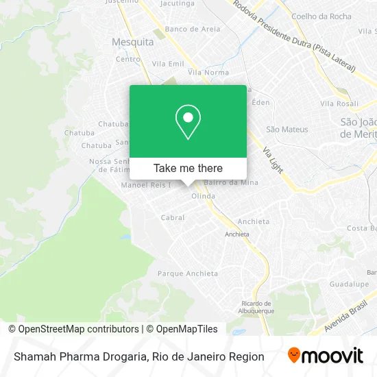 Shamah Pharma Drogaria map