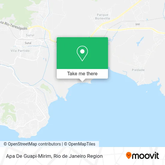 Apa De Guapi-Mirim map