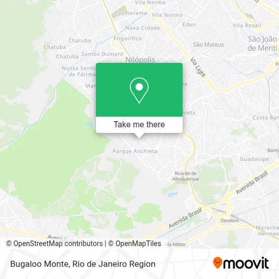 Bugaloo Monte map