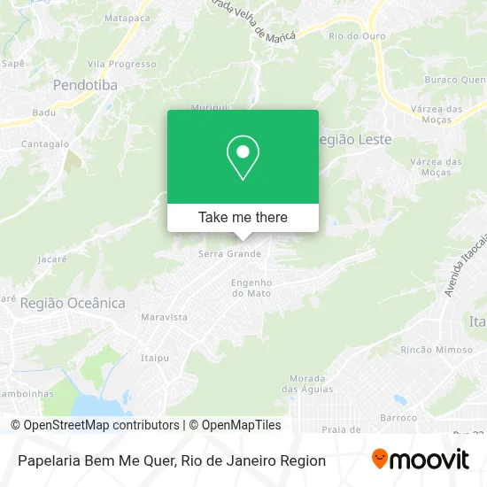 Papelaria Bem Me Quer map