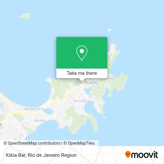 Kikia Bar map