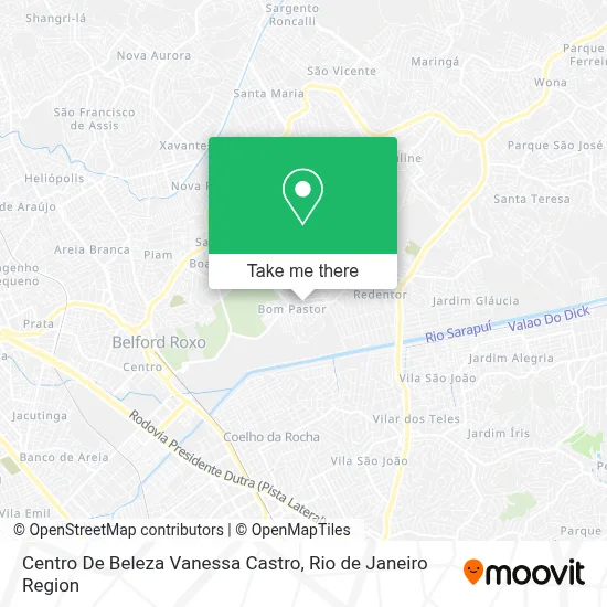 Centro De Beleza Vanessa Castro map