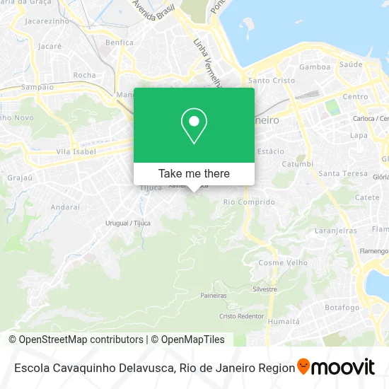 Escola Cavaquinho Delavusca map
