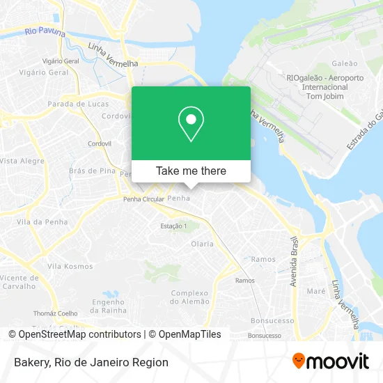 Padaria map