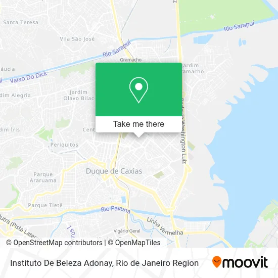 Instituto De Beleza Adonay map