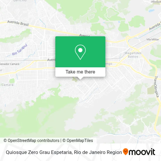 Quiosque Zero Grau Espetaria map