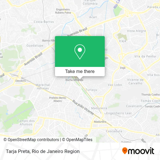 Tarja Preta map