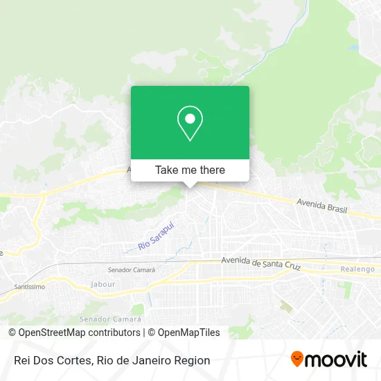 Rei Dos Cortes map