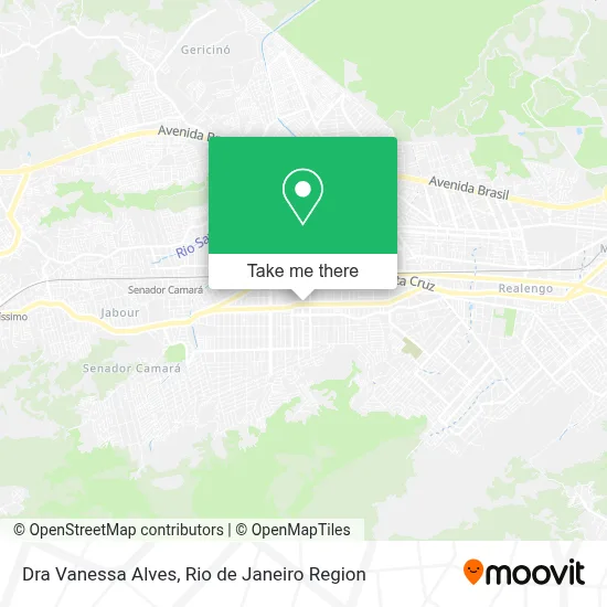Dra Vanessa Alves map