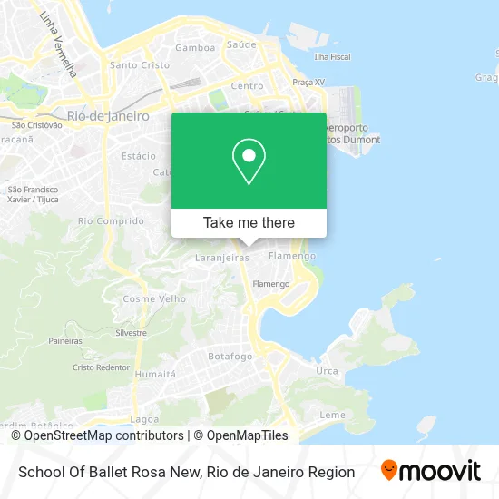 School Of Ballet Rosa New map