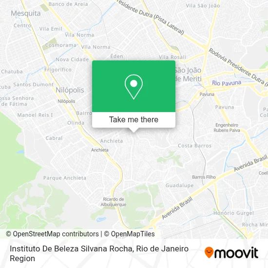 Instituto De Beleza Silvana Rocha map