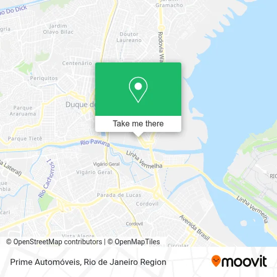 Prime Automóveis map