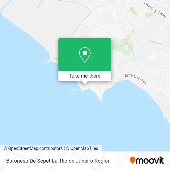 Baronesa De Sepetiba map