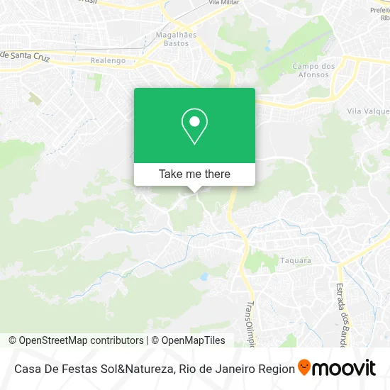 Casa De Festas Sol&Natureza map