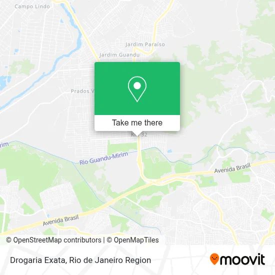 Drogaria Exata map