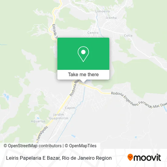 Leiris Papelaria E Bazar map
