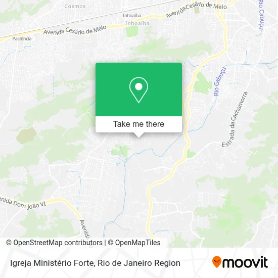 Igreja Ministério Forte map