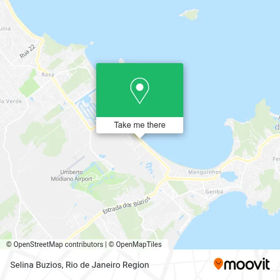 Selina Buzios map