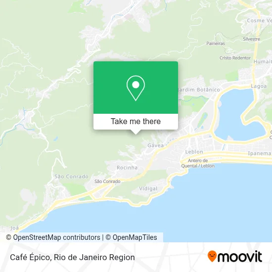 Café Épico map