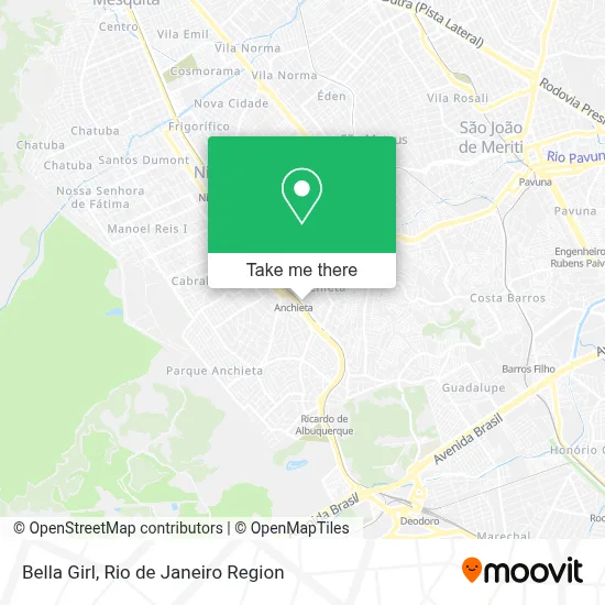 Bella Girl map