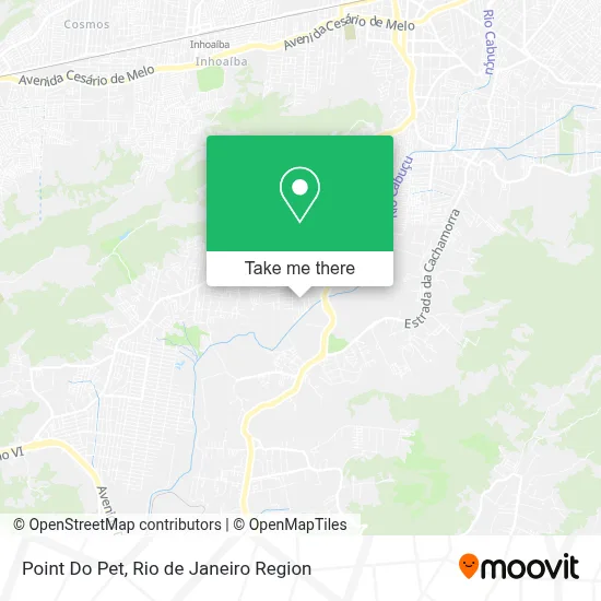 Point Do Pet map