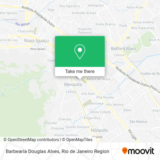 Barbearia Douglas Alves map