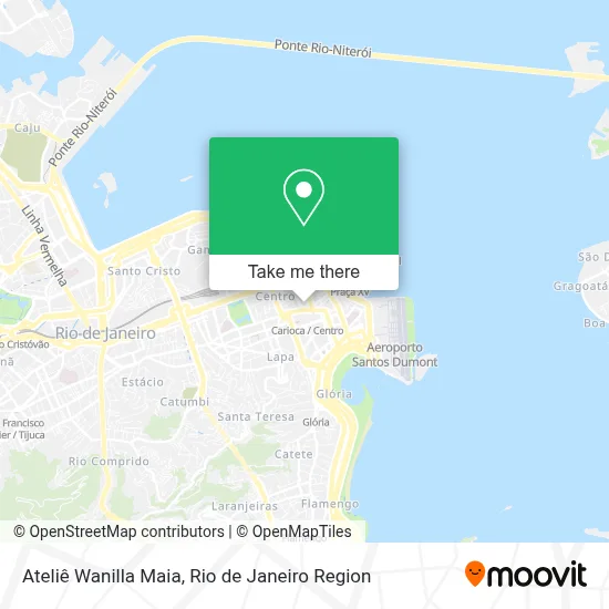 Ateliê Wanilla Maia map