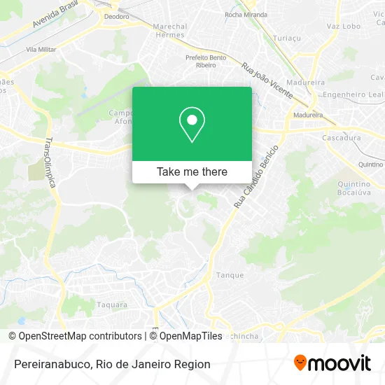 Pereiranabuco map