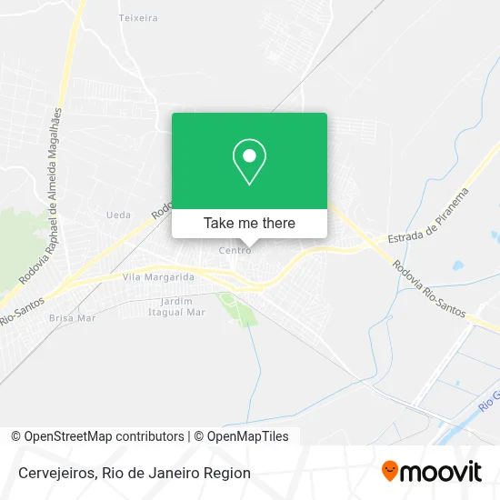 Cervejeiros map